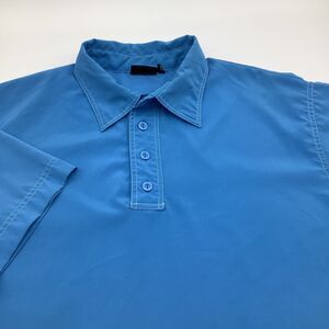 Black Clover Live‎ Lucky Mens Short Sleeve Golf Polo Blue Size Large